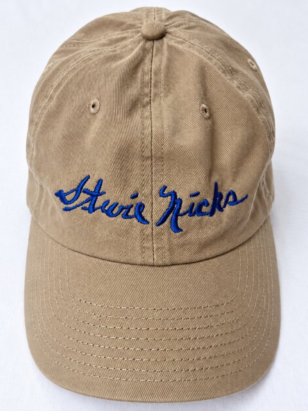 Stevie Nicks Official Concert Tour Embroidered Baseball Hat Tan